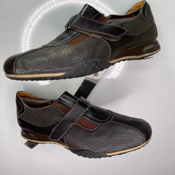 Cole Haan Air Estadio II Size 9;5M Driving Shoe C06080 Casual Sneaker Brown - Picture 6 of 8